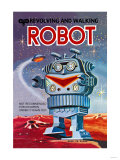 Revolving and Walking Robot