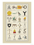 Heraldic Symbols: Breast Plate and Dolphin