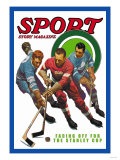 Facing Off for the Stanley Cup  c1936