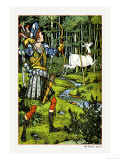 The Hind in the Wood  The Archer  c1900