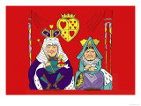 Alice in Wonderland: The King and Queen of Hearts