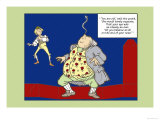 Alice in Wonderland: Father William Balances an Eel