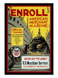 Enroll: American Merchant Marine  c1941