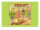 Organ Grinder Musical Bank