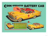 Coin Operated Battery Cab
