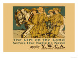 The Girl on Land Serves the Nations Need