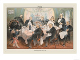 Puck Magazine: Thanksgiving Day  1885