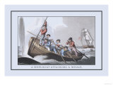 Ship's Boat Attacking a Whale