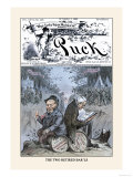 Puck Magazine: The Two Retired Bar'ls