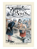 Puck Magazine: Canada as Mother Mandelbaum