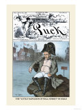 Puck Magazine: The Little Napoleon of Wall Street in Exile