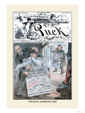 Puck Magazine: The Rival Sandwich-Men