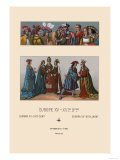 Assortment of Fifteenth Century French Costumes