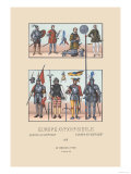 Assortment of Military Costumes of the Renaissance