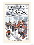 Puck Magazine: Spoiling Their Slide
