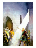 Wallace Draws the King's Sword