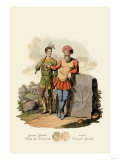 Gurm Gamle  King of Denmark  and a Danish Youth