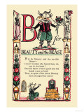 B for Beauty and the Beast
