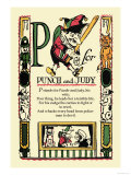P for Punch and Judy