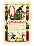 Q for Queen of Hearts