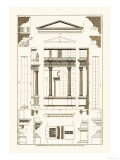 Pediment of Temple at Assisi