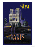 Be Paris and Notre Dame Cathedral