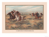 US Army Pursuing Indians  1876