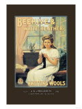Beehive and White Heather Knitting Tools