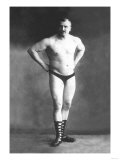 Bodybuilder with Hands on Hips