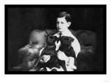 Frank and His Two Black Pugs