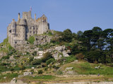 St Michael's Mount  Castle  Cornwall  England  UK