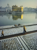 The Golden Temple  Holiest Shrine in the Sikh Religion  Amritsar  Punjab  India
