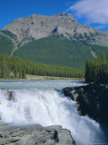 Athabasca Falls  Jasper National Park  Rocky Mountains  Alberta  Canada