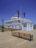Paddle Steamer and Dock Master's Office  Alexandria  Virginia  USA