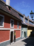 Houses on Golden Lane  Prague  Czech Republic  Europe