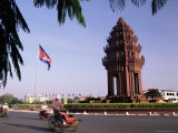 The Independence Monument  Phnom Penh  Cambodia  Indochina  Southeast Asia  Asia