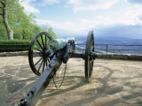 Cannon in Point Park Overlooking Chattanooga City  Chattanooga  Tennessee  United States of America