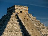 Mayan Ruins  Chichen Itza  Unesco World Heritage Site  Yucatan  Mexico  Central America