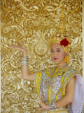 Traditional Thai Dancer  Chiang Mai  Thailand  Asia