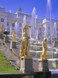 Petrodvorets (Peterhof) (Summer Palace)  Near St Petersburg  Russia  Europe