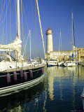 Harbour  Port Vauban  Antibes  Alpes-Maritimes  Provence  Cote d'Azur  France  Europe