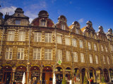 18th Century Flemish Buildings  Place Des Heros  Arras  Pas-De-Calais  France  Europe