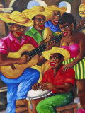 Cuban Paintings  Havana  Cuba  West Indies  Central America