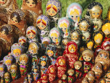 Matryoschka (Russian Dolls)  Moscow  Russia