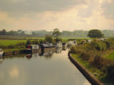 Knowle Locks  Autumn  the Grand Union Canal  West Midlands  England