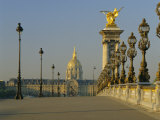 Grand Palais and Petit Palais with the Pont Alexandre III (Bridge)  Paris  France  Europe