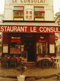 Cafe Restaurant  Montmartre  Paris  France  Europe