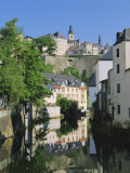 Luxembourg City  Old City and River  Luxembourg