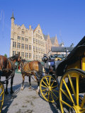 Main Town Square  Bruges  Belgium