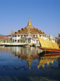 Phaungdaw Oo Pagoda  Inle Lake  Myanmar  Asia